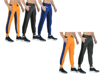 Indistar Colorblock Men Multicolor Track Pants