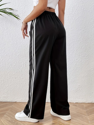 PROGENY Solid Women Black Track Pants
