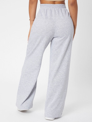 TRUFFLEGUM Loose Fit Women Grey Trousers