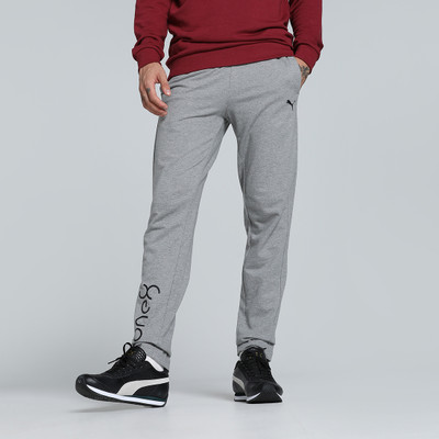 PUMA Printed Men Grey Track Pants