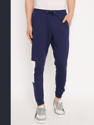 GET GOLF Colorblock Men Dark Blue Track Pants