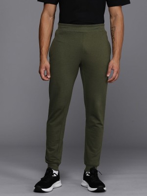 HRX by Hrithik Roshan Solid Men Olive Track Pants