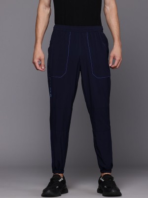 HRX by Hrithik Roshan Self Design Men Blue Track Pants