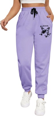 TABADTOD ENTERPRISES Graphic Print Women Purple Track Pants