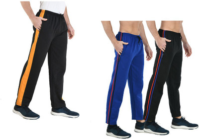 KAVYA Striped Men Multicolor Track Pants