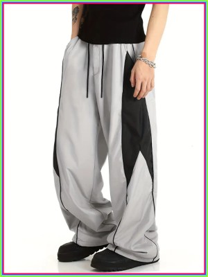 Zixica Printed Men Grey Track Pants