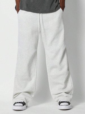 PROGENY Solid Men Grey Track Pants