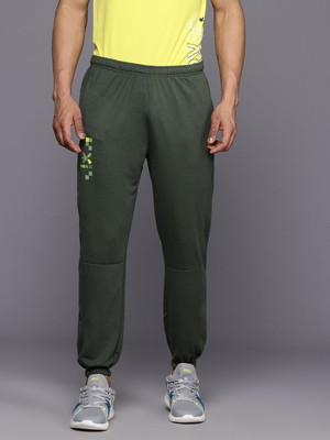 HRX by Hrithik Roshan Solid Men Green Track Pants