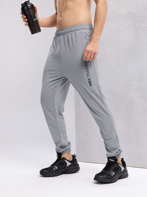 HRX by Hrithik Roshan Self Design Men Grey Track Pants