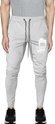 AVOLT Printed Men White Track Pants