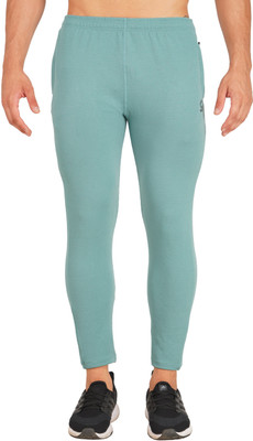 GOTO Solid Men Green Track Pants