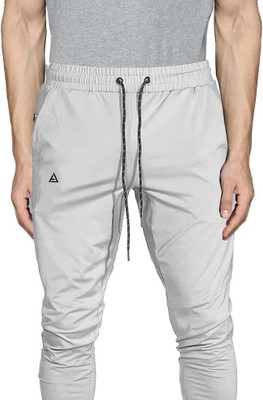AVOLT Solid Men Grey Track Pants