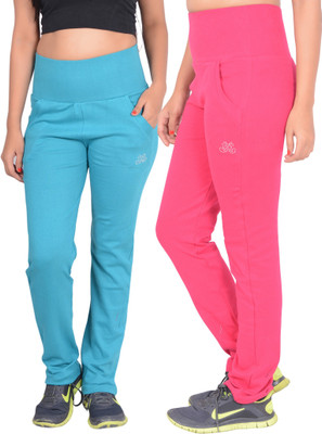 SWEEKASH Solid Women Multicolor Track Pants