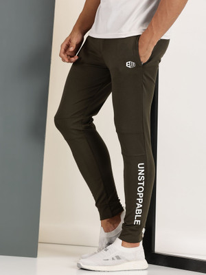 Endeavour Wear Solid Men Olive Track Pants