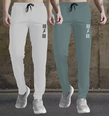 Denlike Printed Men Multicolor Track Pants