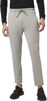 Ajile By Pantaloons Striped Men Grey Track Pants