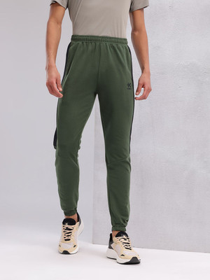 HRX by Hrithik Roshan Solid Men Green Track Pants