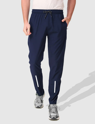 Z-DEVIL Printed Men Dark Blue Track Pants