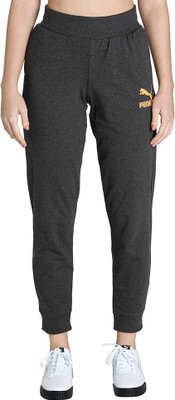 PUMA Camo Graphic Pants Printed Women Grey Track Pants