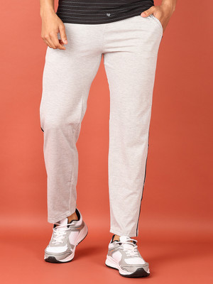 V-MART Solid Men Grey Track Pants