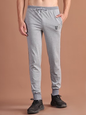 VIMAL JONNEY Solid Men Grey Track Pants