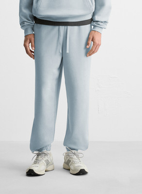 KOTTY Solid Men Blue Track Pants
