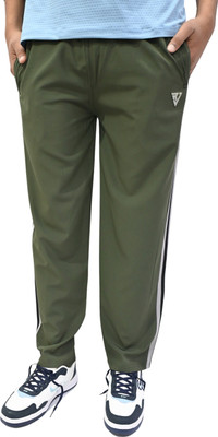 RV ROYAL Colorblock Men Grey Track Pants
