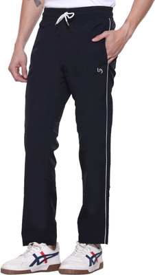 Leebonee Solid Men Black Track Pants