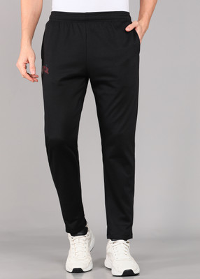 HRX by Hrithik Roshan Solid Men Black Track Pants