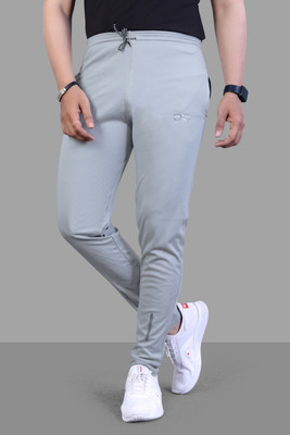 MAITRI CREATION Self Design Men Grey Track Pants