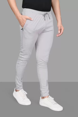 Nena Fashion Self Design Men Grey Track Pants