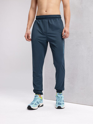 HRX by Hrithik Roshan Self Design Men Dark Blue Track Pants