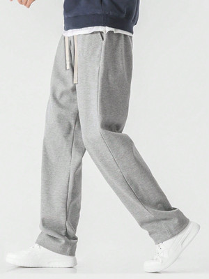 Daphne Maurier Loose Fit Men Grey Trousers