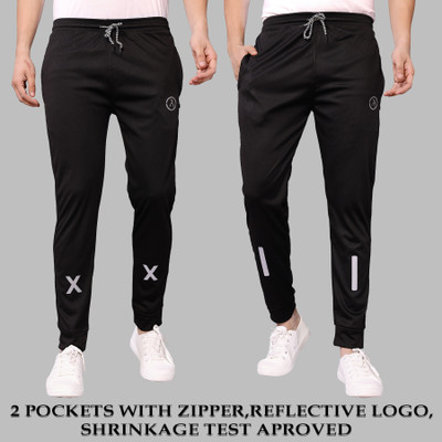 Kashvi Printed Men Black Track Pants