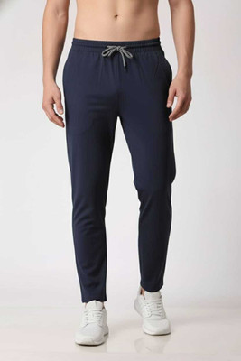 Gautam Enterprises Solid Men Blue Track Pants