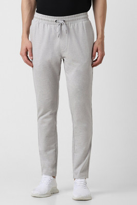 VAN HEUSEN Solid Men Grey Track Pants
