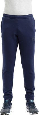 Wildcraft Solid Men Blue Track Pants