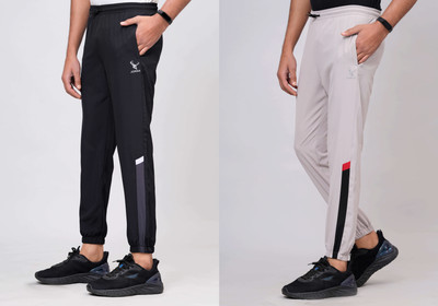 jorkk Solid Men Multicolor Track Pants