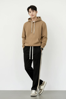 Vontade Striped Men Black Track Pants