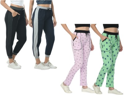 IndiWeaves Printed Women Multicolor Track Pants