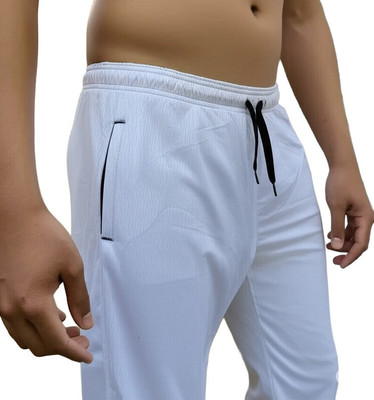 IKKA STYLES Solid Men Blue Track Pants