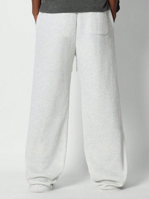 Dockstreet Solid Men Grey Track Pants