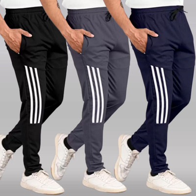 CLOWZED Solid Men Multicolor Track Pants