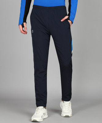 Lemona Striped Men Dark Blue Track Pants