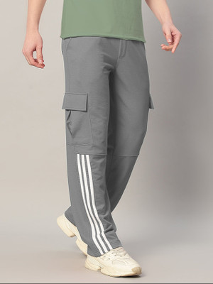 WEARDUDS Self Design Men Grey Track Pants