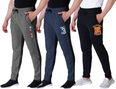 Kartblack Solid Men Multicolor Track Pants