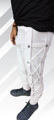 markview Solid Men White Track Pants
