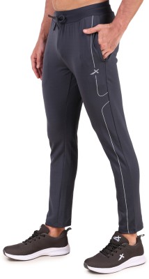 VECTOR X Striped Men Black Track Pants