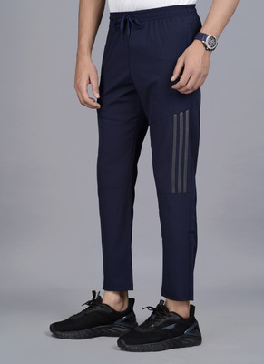 jorkk Printed Men Blue Track Pants
