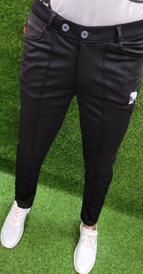 Vasan Solid Men Black Track Pants